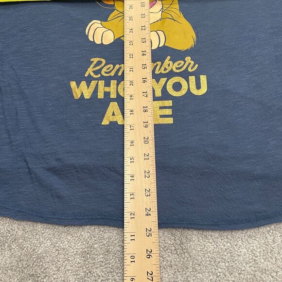 Disney The Lion King Graphic Raglan T-Shirt Womens 2X Blue White Long Sleeve Tee - Picture 8 of 14